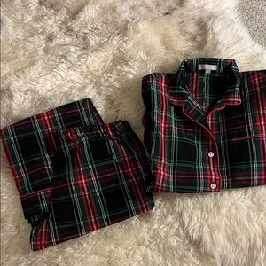 J Crew Stewart tartan pajamas S